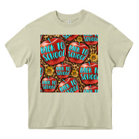 Mossy back to school with apple seamless pattern Heavy Core Tee - BundleAndBundleShop