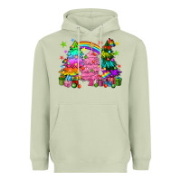 Matcha pride christmas trees Heavyweight Hoodie - HowdyJamesFarm