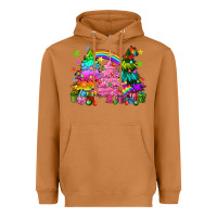 Meerkat pride christmas trees Heavyweight Hoodie - HowdyJamesFarm