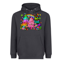Smoke pride christmas trees Heavyweight Hoodie - HowdyJamesFarm