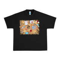 Black nurse Urban Heavy Tee - MaliasSmallBusiness