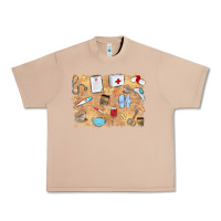 Burro nurse Urban Heavy Tee - MaliasSmallBusiness