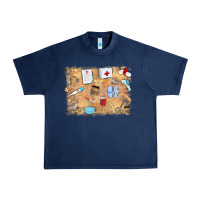 Navy nurse Urban Heavy Tee - MaliasSmallBusiness