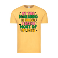 Vintage Mustard at the dance studio is where i spend  most of my d Vintage Tee - MaliasSmallBusiness