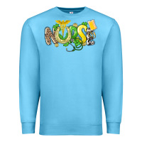 Ocean Blue Nurse St. Patrick's Day Premium Sweatshirt - HowdyJamesFarm