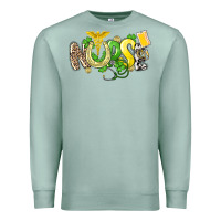 Seafoam Nurse St. Patrick's Day Premium Sweatshirt - HowdyJamesFarm