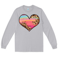 Moon Dust valentine s day colorful heart Long Sleeve Tee - LillyAllenDesigns