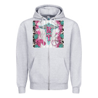 Heather Grey rt Zipper Hoodie - TumblerDesignByShophia