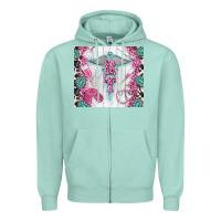 Seafoam rt Zipper Hoodie - TumblerDesignByShophia