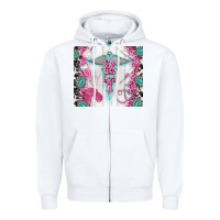 White rt Zipper Hoodie - TumblerDesignByShophia