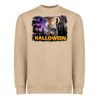 Mushroom Halloween Wolf Heavyweight Sweatshirt - LillyAllenDesigns