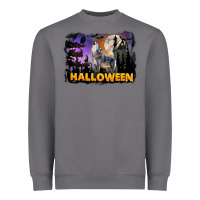 Storm Halloween Wolf Heavyweight Sweatshirt - LillyAllenDesigns