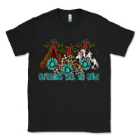 Black Christmas With Tribe Classic Tee - CowhideDigitalArt