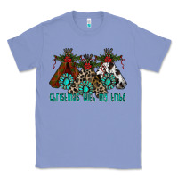 Colony Blue Christmas With Tribe Classic Tee - CowhideDigitalArt