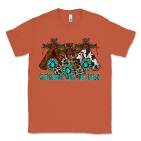 Copper Christmas With Tribe Classic Tee - CowhideDigitalArt