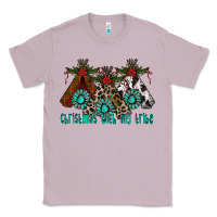 Lilac Christmas With Tribe Classic Tee - CowhideDigitalArt
