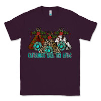 Plum Christmas With Tribe Classic Tee - CowhideDigitalArt