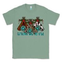 Sage Christmas With Tribe Classic Tee - CowhideDigitalArt