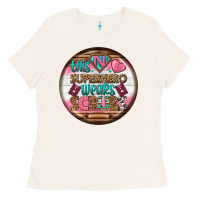 Bone nurse round earrings 1 Ladies Tee - BundleAndBundleShop