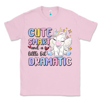 Bubblegum Pink cute smart and a little bit dramatic Classic Tee - MaliasSmallBusiness