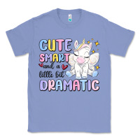 Colony Blue cute smart and a little bit dramatic Classic Tee - MaliasSmallBusiness