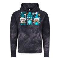 Cloud Black winter gnomies Vintage Hoodie - NancyCooperArtShop