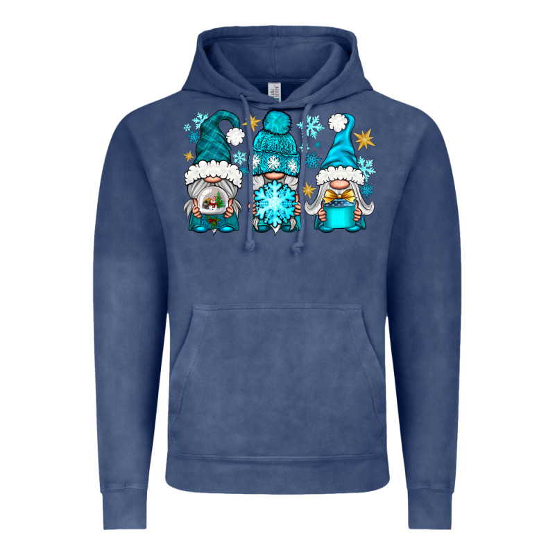 Winter Gnomies Vintage Hoodie by NancyCooperArtShop | Teevron