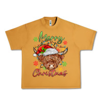 Peanut Butter merry christmas cow Urban Heavy Tee - MaliasSmallBusiness