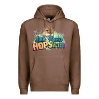 Chestnut Little mister hops a lot Easter day Premium Hoodie - HowdyJamesFarm