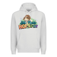Dove Grey Little mister hops a lot Easter day Premium Hoodie - HowdyJamesFarm