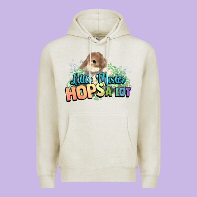 Little Mister Hops A Lot Easter Day Premium Hoodie Designed By Howdyjamesfarm