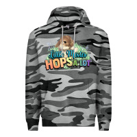 Slate Camo Little mister hops a lot Easter day Premium Hoodie - HowdyJamesFarm