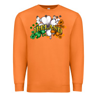 Carrot St. Patrick's Ireland flag Premium Sweatshirt - HowdyJamesFarm