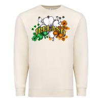 Sandshell St. Patrick's Ireland flag Premium Sweatshirt - HowdyJamesFarm