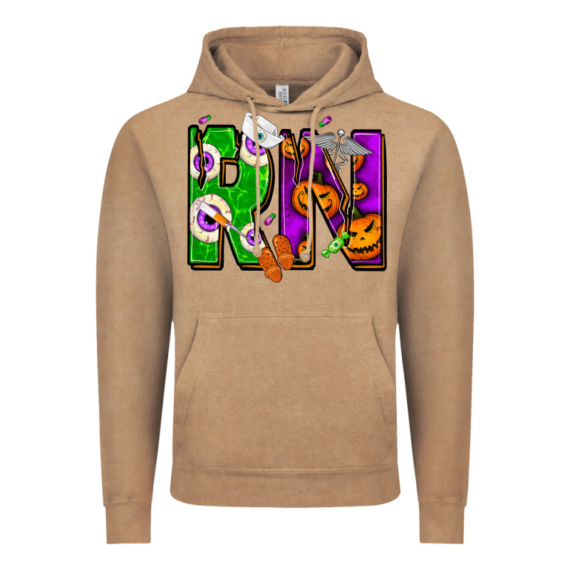 Halloween Rn Vintage Hoodie by NancyCooperArtShop | Teevron
