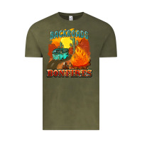 Backroads And Bonfire Vintage Tee | Teevron