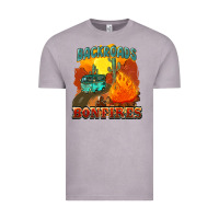 Vintage Zinc backroads and bonfire Vintage Tee - NancyCooperArtShop
