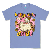 Colony Blue holly jolly dude Classic Tee - MaliasSmallBusiness
