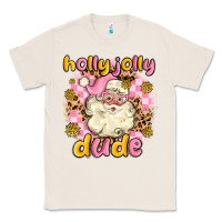 Natural holly jolly dude Classic Tee - MaliasSmallBusiness