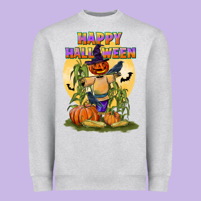 Happy Halloween Heavyweight Sweatshirt Designed By Lillyallendesigns