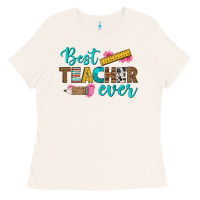 Bone best teacher ever Ladies Tee - BundleAndBundleShop