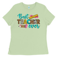 Matcha best teacher ever Ladies Tee - BundleAndBundleShop