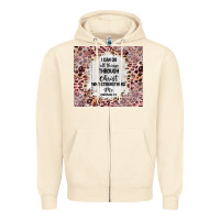 Sandshell i can do all things with leopard and glitter Zipper Hoodie - TumblerDesignByShophia