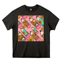 Asphalt western pencil seamless pattern Heavy Core Tee - BundleAndBundleShop
