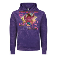 Cloud Purple whose bed have youre boots been under Vintage Hoodie - NancyCooperArtShop