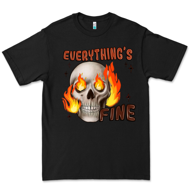 Everythings Fine Premium Tee by JahusDesignShop | Teevron