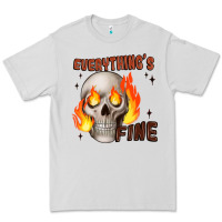 Dove Grey everythings fine Premium Tee - JahusDesignShop