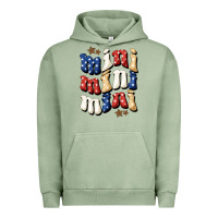 Pigment Oil Green american mini Urban Hoodie - BundleAndBundleShop