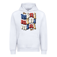 White american mini Urban Hoodie - BundleAndBundleShop