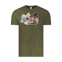 Coffee And Books Vintage Tee | Teevron